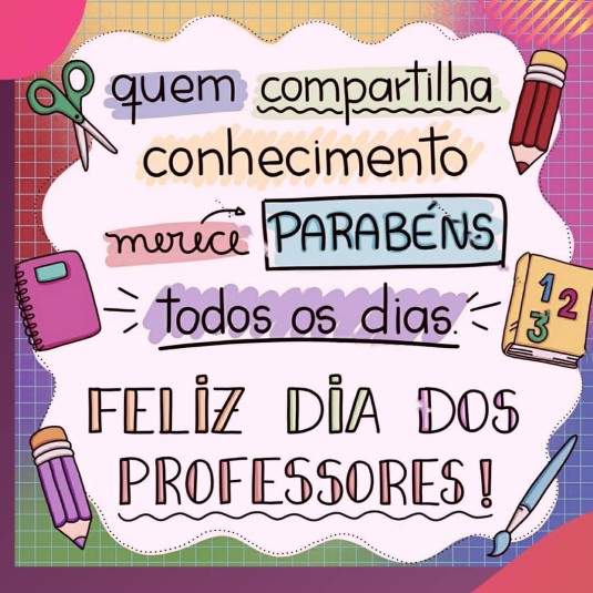 15 de Outubro - Dia do Professor