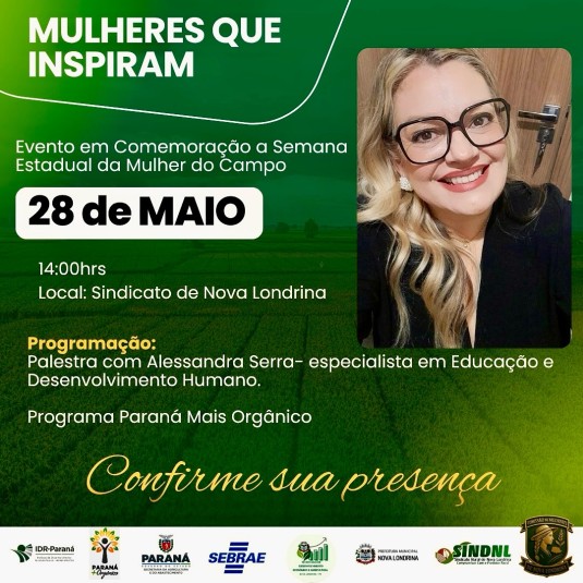 EVENTO PARA MULHERES DO AGRO