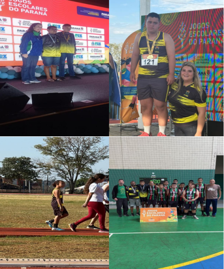 Alunos da APAE de Nova Londrina se destacam nos Jogos Escolares do Paraná em Foz do Iguaçu