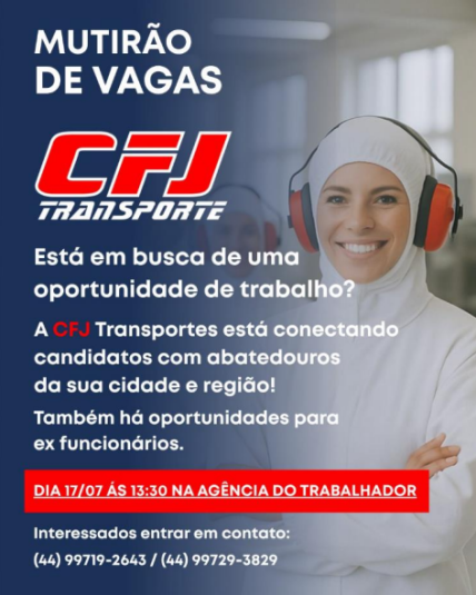MUTIRÃO DE EMPREGO