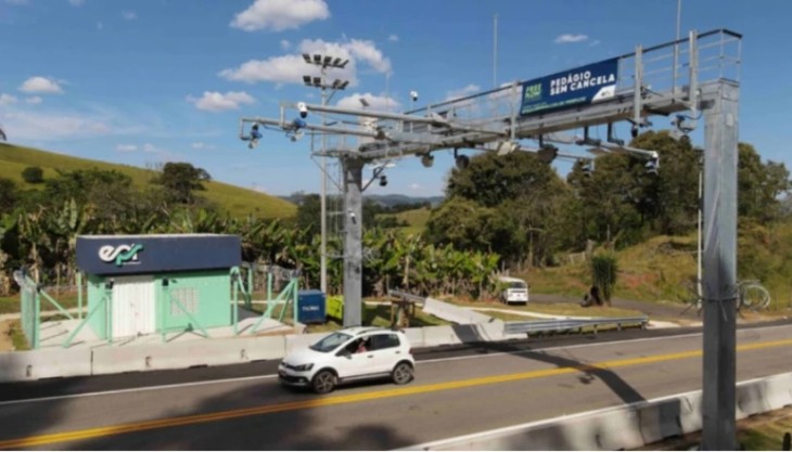 EPR orienta motoristas sobre pagamento do free flow na BR-376