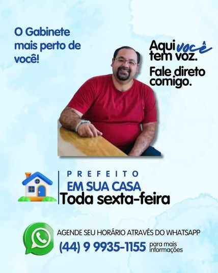 PREFEITO EM SUA CASA